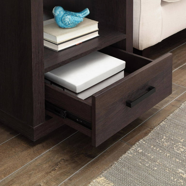Better homes and garden espresso finish steele end table deals