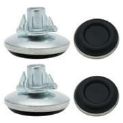 M6 x 10 x 30mm Leveling Feet Adjustable Leveler Protector for Table Leg 4pcs