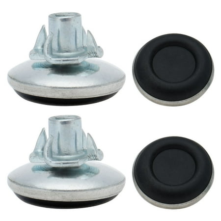 M6 x 10 x 30mm Leveling Feet Adjustable Leveler Protector for Table Leg 4pcs