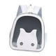 thumbnail image 5 of Mochila para perros, mochila de senderismo para mascotas, para perros pequeños, medianos y gatos, portátil blanco, 5 of 9