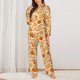 thumbnail image 2 of Fotbe Various Bread Conjunto de Pijama de Manga Larga para Mujer con Estampado, Ropa de Dormir de 2 Piezas, Conjunto de Casa Suave y Cómodo con Bolsillos-XX-Large, 2 of 7
