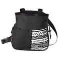 thumbnail image 2 of Bolsa de magnesio para escalada, equipo de escalada compacto, multifuncional, cinturón ajustable Negro pequeño, 2 of 9