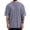 Dark Gray, variant on Mens Fashion Short Sleeve Tshirts Solid Color Oversized T-shirts for Men Summer Basic Short Sleeve Loose Fit Tops Khaki XXXL