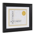 thumbnail image 3 of hometrends Whidbey Black Document Frame, 3 of 4