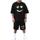 thumbnail image 2 of Conjunto De Playera Y Pantalón Corto Para Hombre Estampado, 2 of 8
