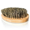 thumbnail image 2 of Cepillo para bigote, cepillo para barba para hombres, mango de madera profesional, cepillo para barba, cepillo para el cuidado de la barba, muy versátil, 2 of 8
