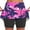 1_Pink, variant on Tmtolofot Skirt Sets for Women basic casual ladies shorts for women flower print Biker comfy knickers going out clothing Athletic Athletic skorts