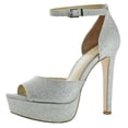 thumbnail image 3 of Jessica Simpson Women's BEEYA Ankle Strap Platform Heeled Shoes, 3 of 5