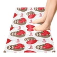 thumbnail image 5 of Dailycode Sloth with Love Balloon Bathroom Rugs Non Slip Absorbent Soft Plush Quick Dry Bath Mat, 39"x20", 5 of 8