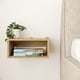 thumbnail image 5 of Buró Flotante Moru AIRE Roble, Mesita de Noche, Muebles para recámara Moderno Estilo Minimalista, Mesa Auxiliar, Burós para recámara, 5 of 8