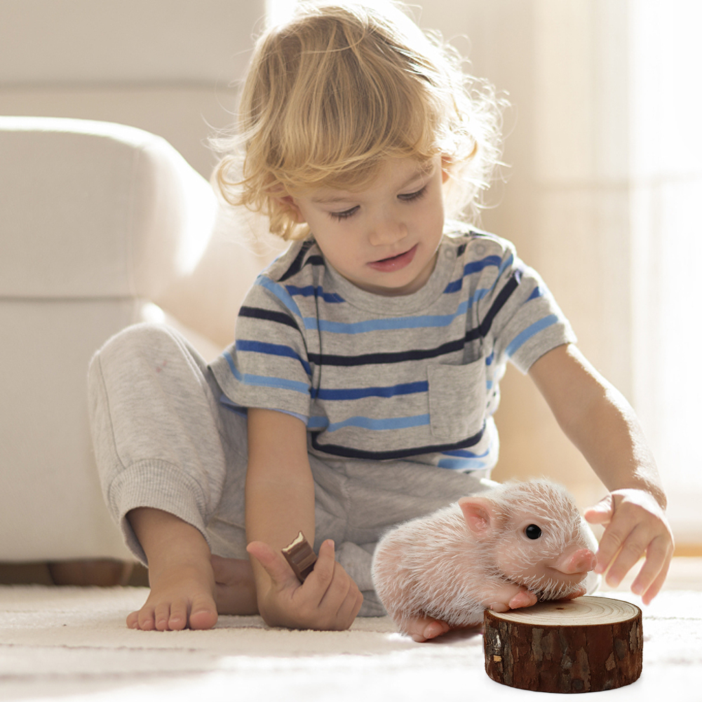 Silicone Pet Toy – Realistic Pig, Rabbit & Dog Soft Reborn Animal Dolls for Kids, Parent-Child Play, Home Party Gifts
