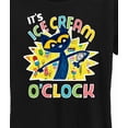 thumbnail image 3 of Pete The Cat - Icecream Oclock  - Women's Short Sleeve Graphic T-Shirt, 3 of 6