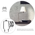 thumbnail image 4 of Shisuyan 1 Set Lamp Shade Harp Holder Detachable Lamp Shade Bracket Alloy Adjustable Height Restaurant, 4 of 8