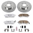 thumbnail image 3 of PowerStop Front Z26 Street Warrior Carbon-Fiber Ceramic Brake Pad and Drilled and Slotted Rotor Kit Fits: INFINITI Select Models K2280-26, 3 of 9