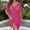 Hot Pink, variant on Pool Cover Ups for Women New Fashion Beach Sexy Hem Cover Up Hollow-out Breathable Swimwear Womens Swimsuit Cover Ups on Clearance