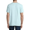thumbnail image 3 of Hanes Men's and Big Men's ComfortWash Short Sleeve Pocket Tee, Up To Size 3XL, 3 of 6