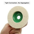thumbnail image 3 of Yeacher 10 Pcs Disques Ronds en Laine Feutre 4 Pouces pour Polissage de Moulin à Angle 100mm, 3 of 6