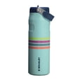 thumbnail image 1 of 90476PT TERMO ICEFLOW AEROLIGHT FLIP STRAW VARSITY 24oz SEAFOAM STRIPE MARCA STANLEY, 1 of 3