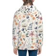 thumbnail image 6 of Picia Watercolor Floral for Boys Fashion Full-zip Hoodies & Sweatshirts with Kangaroo Pocket,Zip-up Hooded Sweatshirt for Kid, Moisture Wicking & Breathable-Medium, 6 of 6