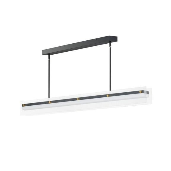 21194CRBKNAB-Maxim Lighting-Spectre - 25W 1 LED Linear Pendant-4.75 Inches Tall and 4 Inches Wide