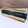 thumbnail image 1 of Artblox Office Desk Name Plate Personalized | Custom Name Plates for Desks | Leaf Gold Design On Clear Acrylic Glass | Office Desk Decor - (8" x 2.5"), 1 of 6