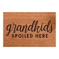 thumbnail image 2 of Bjutir Grandkids Welcome Doormat Entrance Front Door Mat For Home Bedroom Decor Non Slip Rug Decorative Accessories 24×16 Inches, 2 of 9