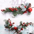 thumbnail image 7 of Coolmade 2 Pack Red Berry Stems Artificial Pine Picks for Christmas Tree Decorations, Christmas Flower Arrangements Wreaths, Garlandsand Holiday Decor, 19 Inches, 7 of 7