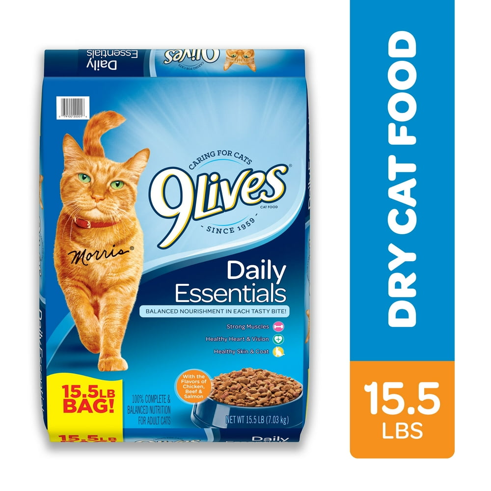 9Lives Daily Essentials Dry Cat Food With Chicken Beef Salmon 9lives-daily-essentials-dry-cat-food-with-chicken-beef-salmon