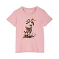 thumbnail image 1 of RXIRUCGD 2025 Vêtements d'Été pour Enfants T-shirt Imprimé Mode Mignon Col Rond Manches Courtes, 1 of 5