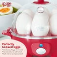 thumbnail image 4 of Rise By Dash Egg Cooker, Red, 4 of 5