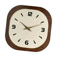 thumbnail image 4 of Reloj de pared sencillo de 40 cm/15,75 pulgadas, silencioso, decorativo, para oficina. Cuadrado, 4 of 9