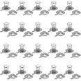 thumbnail image 1 of Fielect 20Pairs 18650 Battery Spring Plate 18650 Battery Positive Negative Conversion Spring Contact Nickeling Plate 16.5mmx16mm, 1 of 6