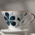 thumbnail image 5 of Ceramic Coffee Filter Funnel Pouring Over Coffee Dripper Home Brewing Essential, 5 of 16