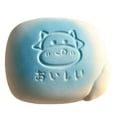 thumbnail image 2 of FufuCrick Cow Bread Squishy Office Accessory Squishy Tactile Sensory Gadget Desk Ornament Decor for Adult Workspace and Relaxation, Blue, 2 of 7