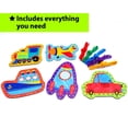 thumbnail image 2 of Kit de tarjetas con cordones KRAFUN para principiantes en preescolar con 5 unidades de transporte, 2 of 7