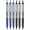 Black/Blue, variant on Precise V5 RT Retractable Rolling Ball Pens, Extra Fine Point (.5mm), Blue Ink, 6-pk; Premium Comfort Grip, Bundle with Plastic Reusable Pouch