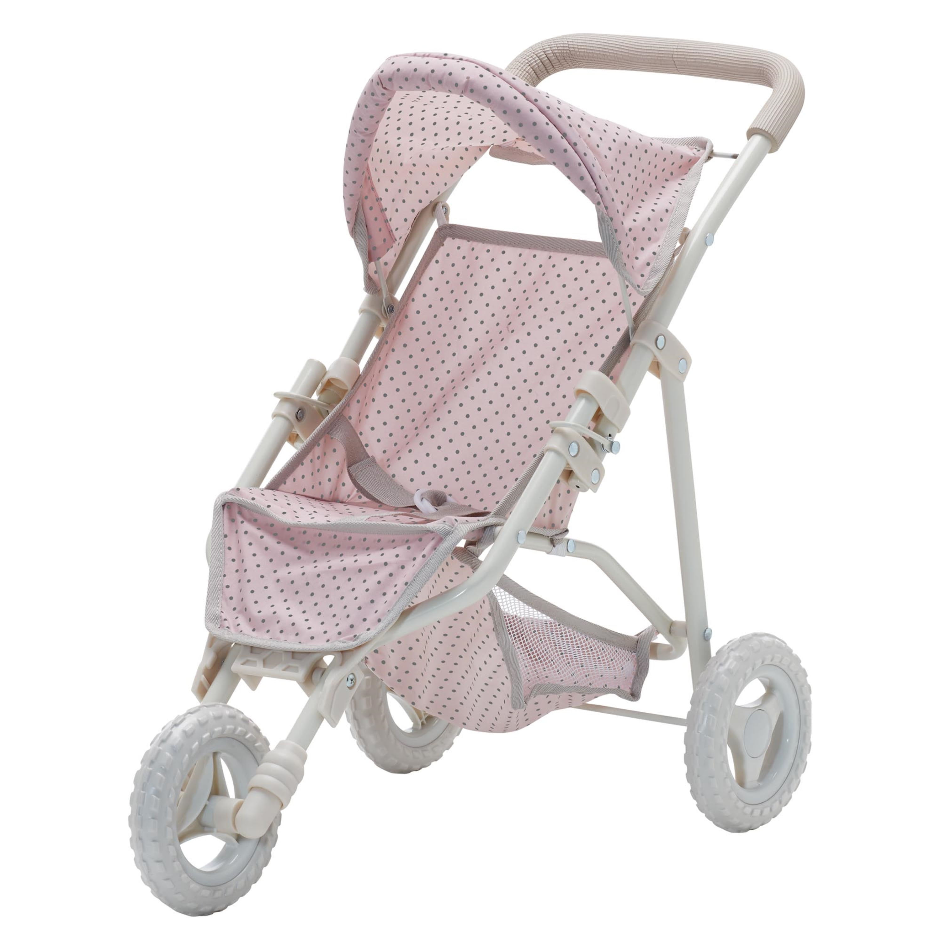 Olivia's Little World - Polka Dots Princess Baby Doll Jogging Stroller ...