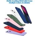 thumbnail image 4 of JETech Ultra Slim (0.35mm Thin) Case for iPhone 13, 6.1-Inch, Camera Lens Cover Full Protection, Lightweight, Matte Finish PP Hard Minimalist Case, Support Wireless Charging (Blue), 4 of 7