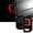 Smoked Lens with Black Housing, variant on AKKON - Fits 2009-2018 RAM 1500 | 10-18 2500/3500 C-Shaped Black Smoked LED Tail Lights Replacement