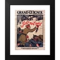 thumbnail image 2 of Adrien Barrère 15x18 Black Modern Framed Museum Art Print Titled - Theater of the Grand Guignol De Paris (1928), 2 of 5