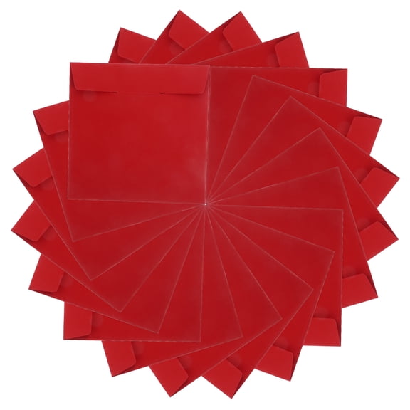 20pcs CD Sleeves Kraft Paper Envelopes DVD CD Paper Storage Holder Sleeves