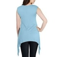 thumbnail image 6 of breaise Womens Maternity Ruched Tank Tops Summer Scoop Neck Sleeveless Shirts Casual Peplum Shirts Loose fit Pregnancy Clothes, 6 of 8