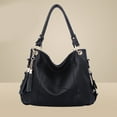 thumbnail image 3 of FENOHREFE Crossbody Bag for Female Women Large Capacity Soft Leather Bag Vintage Bag with Tassels Shoulder Bag, 3 of 8