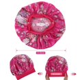 thumbnail image 3 of 4Pack Silk Bonnet for Sleeping Satin Hair Wrap Bonnets with Elastic Soft Band, 3 of 6