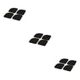 thumbnail image 1 of Toystoory Set of 4 Rubber Anti-Vibration Washing Feet Household Dryer Support Absorbing Appliance Mats Refrigerator Machine Shock Pads Type1 NO1, 1 of 6