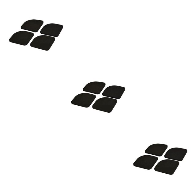 Toystoory Set of 4 Rubber Anti-Vibration Washing Feet Household Dryer Support Absorbing Appliance Mats Refrigerator Machine Shock Pads Type1 NO1
