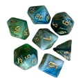 thumbnail image 2 of 7 dados poliédricos acrílicos para juegos familiares, DND, RPG, MTG, juegos de mesa para adultos B, 2 of 9