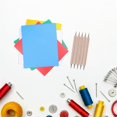 thumbnail image 1 of Phenofice 10Pcs Embroidery Transfer Paper Assorted Color For Diy Carbon Paper, 1 of 8
