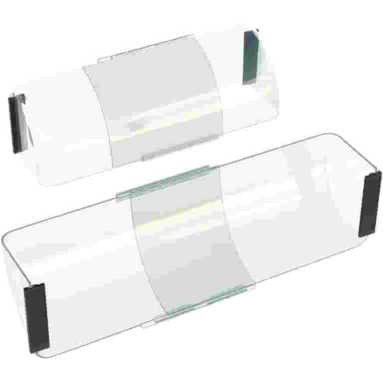 Adjustable Magnetic Air Vent Deflectors 10-14 Inches - Heavy Duty Unbreakable Plastic, 2 Pack For Floor, Wall & Ceiling Registers Adjustable Magnetic Air Vent Deflectors 10-14 Inches - Heavy Duty Unbreakable Plastic, 2 Pack For Floor, Wall & Ceiling Registers