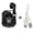 Black (Pack of 1), variant on HK6 First Generation High-Quality Wireless Bluetooth Headphones - Ultra-long Battery Life for Fitness Use Bluetooth Earphones,White (Pack of 1)